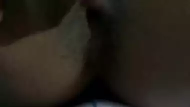 Tight Tamil teen asshole show with fingering selfie
