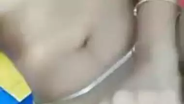 Indian bhabhi Swathi Naidu Showing her Boobs And Pussy Selfie