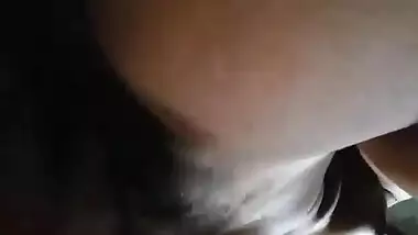 Indian girl lies on her back and exposes XXX parts spreading sex labia