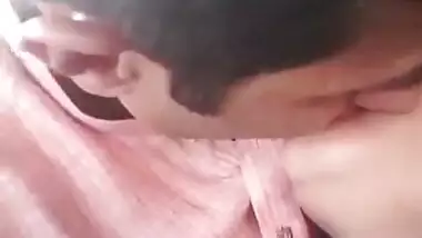 Paki Bhabhi Boob Press Boss by in car