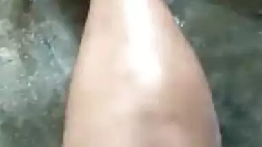 Telugu Village horny girl showing her sexy legs