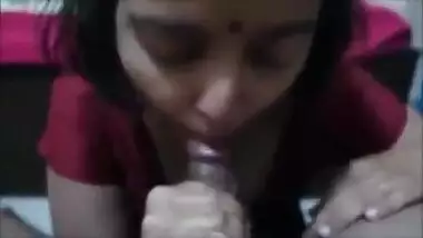 Indian Wife Blowjob and Facial from his Husband