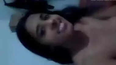 hot teen girl making nude video for boyfriend