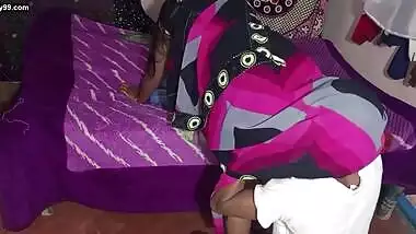 a bhabhi thrashed with broom after husband then licked