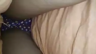 Desi sleeping wife’s wet pussy fingering