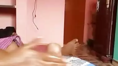 indian aunty giving dick oil massage