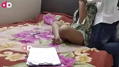 Desi Angell fucked by her tution teacher at home clear hindi audio
