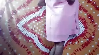 Desi Teen Showing Boobs and Hairy Pussy