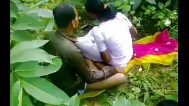 Tamil outdoor porn clip of local maid fucked by owner