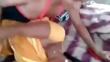 Excited Desi boy dominates helpless GF and even kisses her XXX lips