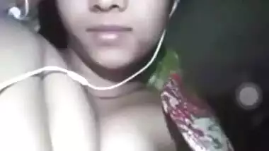 Beautiful Bangla lover showing Pussy on video call