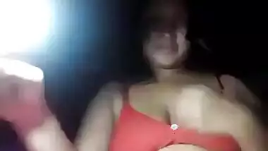 Busty Girlfriend’s Hot Sexy Selfie Video
