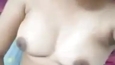 Horny cute girl masturbating