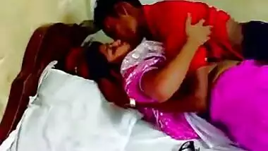 bengali couple smooch kissing and boob press and sucking with bengali audio