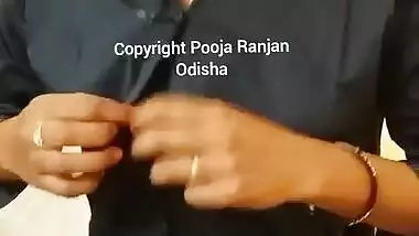 Pressing pooja boobs