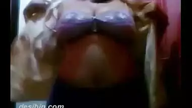 Self Strip Video Of Sanjana