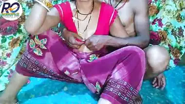 Desi Bhabhi looks so cool and having sex with brother-in-law in red saree, Hindi audio, Claire Vais
