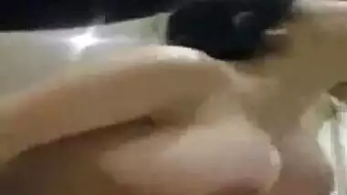 Pressing Boobs Of hot Gujju Girl