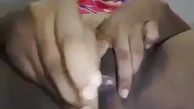 Horny Bangla Wife Masturbating