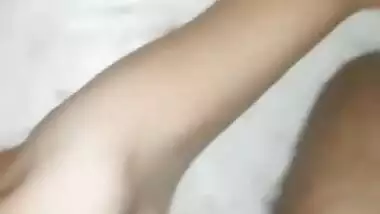Crushing dick between boobs and fucking tight sex