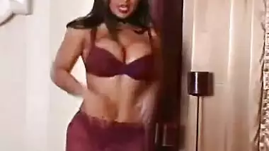 Angela Devi shows off her monstrous boobies 