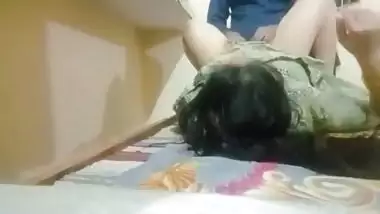 A horny widow seduces her young son and fucks him