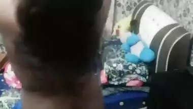 Tamil girl showing her boobs and ass