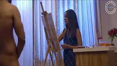 XXX porn video of indian girl painting nude