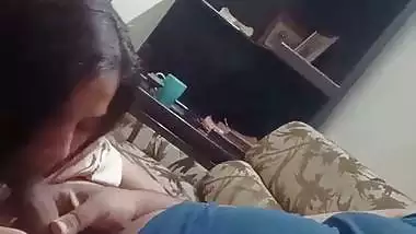 Wife sucking dick and riding in Pakistani sex