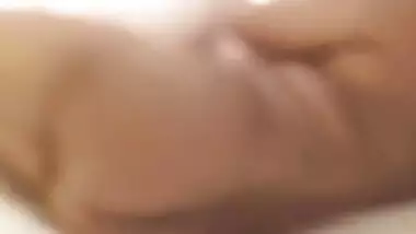 Desi Indian Busty wifey bj and screwed in Doggy with Moans 