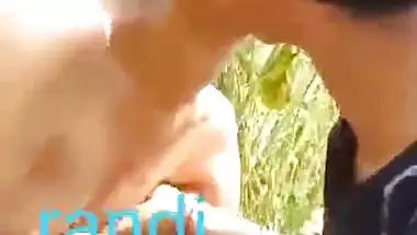 Desi Teen Couple outdoor sex