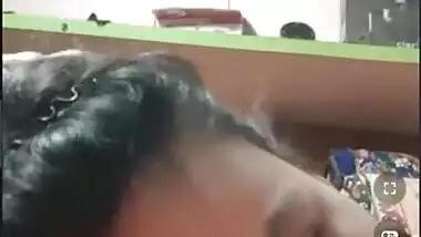 Booby Dehati village wife showing her naked big boobs video