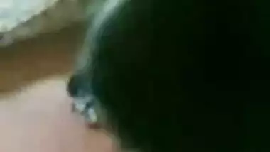 Indian babe gently sucking juicy shaft of her boyfriend