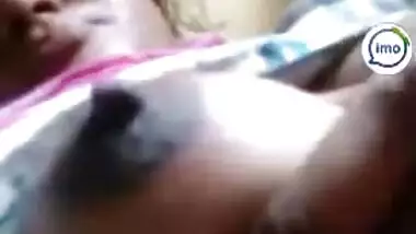 Desi village girl show her big boob and pussy video call