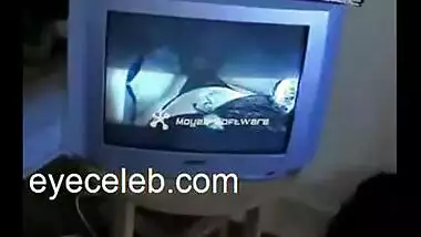 she sex in room of tv so hot